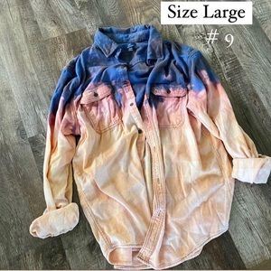 Custom Gem Bleached Flannel